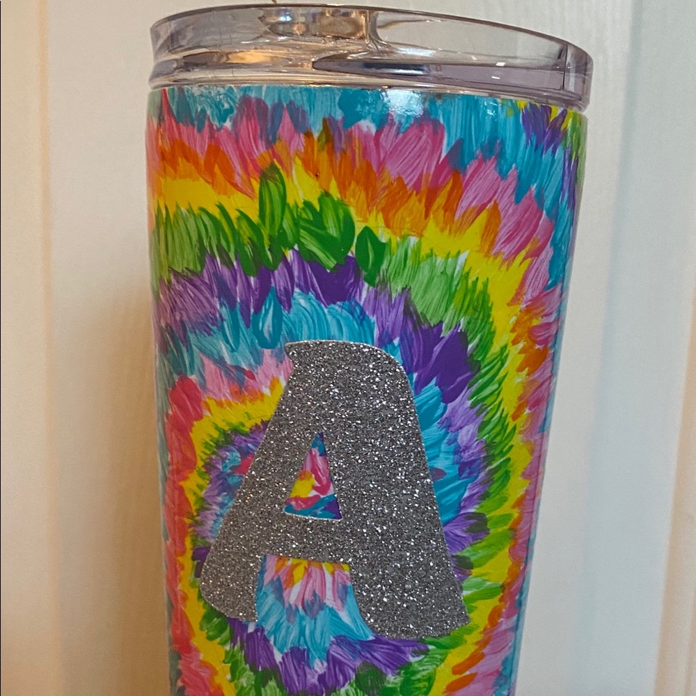 Custom tiedye tumblers